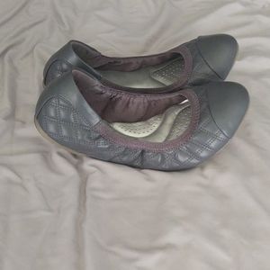 Gray flex shoes (worn only once and indoors)